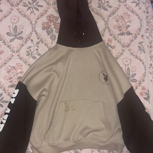 Brown Playboy hoodie